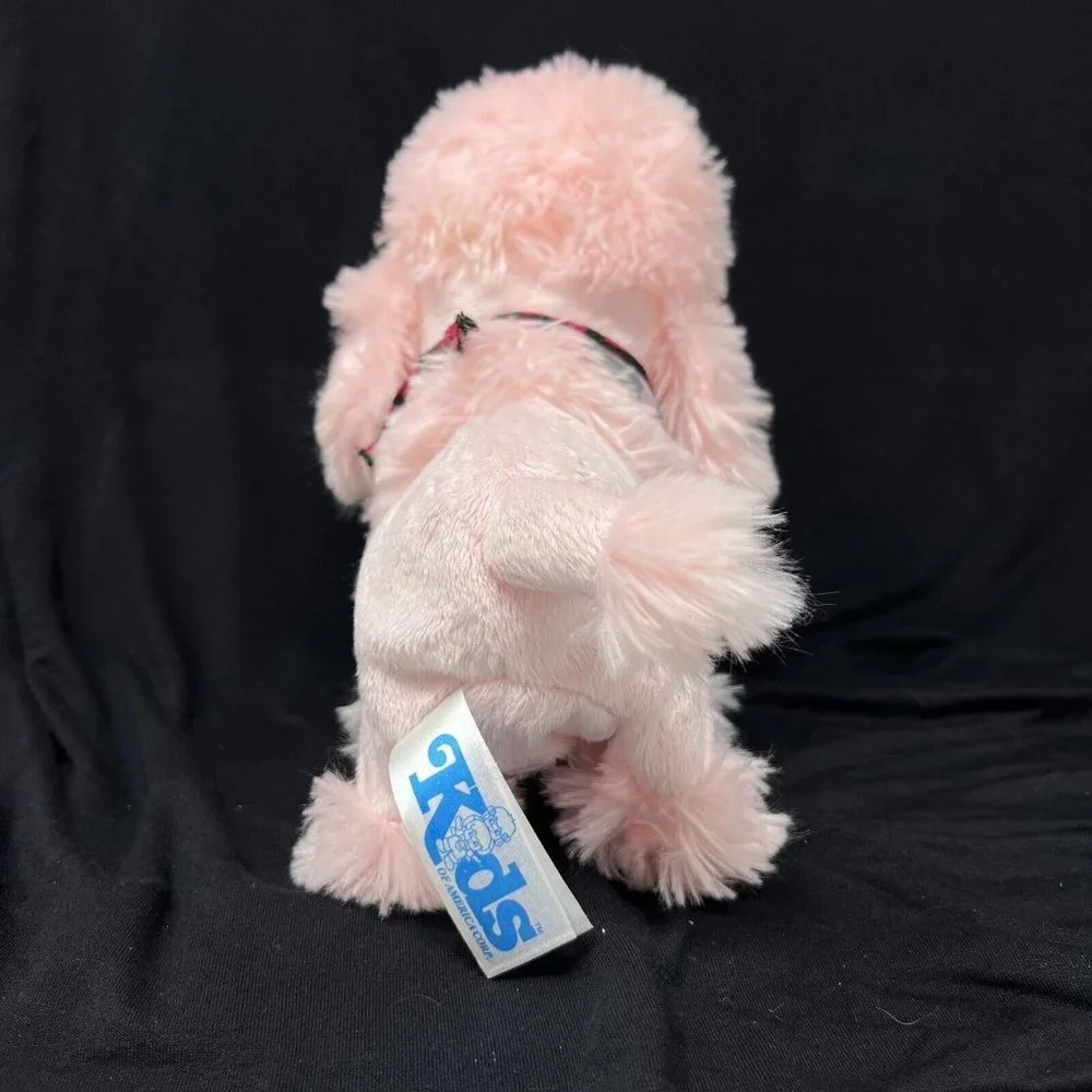 Kids Of America‎ Corp Pink Poodle Animated Singing Plush Puppy Dog 2016 Heart